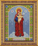 Набор вышивания бисером Паутинка Б-1029 Пр. Богородица Благодатное небо - 7Игл - наборы для вышивания крестом и бисером по низким ценам. 