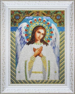 Р-282 Икона Ангела Хранителя  - 7Игл - наборы для вышивания крестом и бисером по низким ценам. 